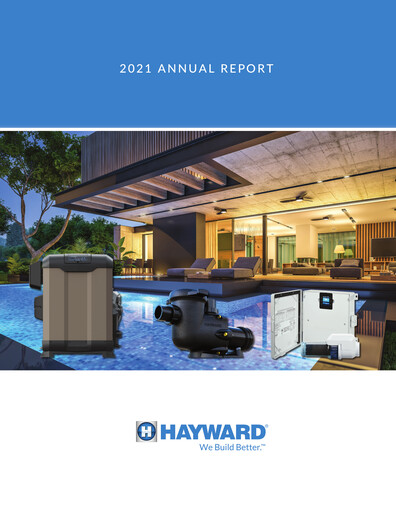 Vorschaubild Hayward Holdings, Inc. Jahresbericht 2021