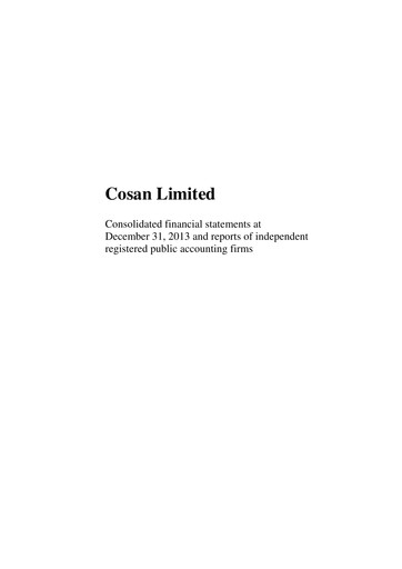 Thumbnail Cosan Financial Statement 2013