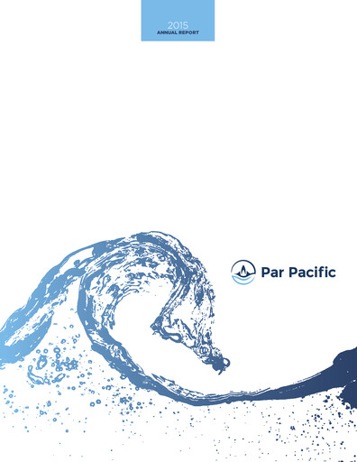Vorschaubild Par Pacific Holdings Jahresbericht 2015