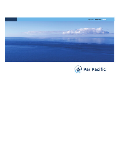 Vorschaubild Par Pacific Holdings Jahresbericht 2020
