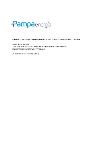 Miniature Pampa Energía
 Bilan financier 2026-h1