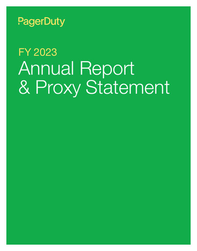 Miniature PagerDuty Rapport annuel 2022-2023