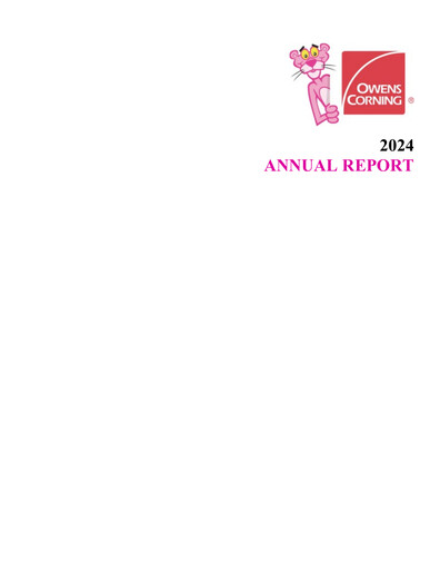 Thumbnail Owens Corning
 Annual Report 2024