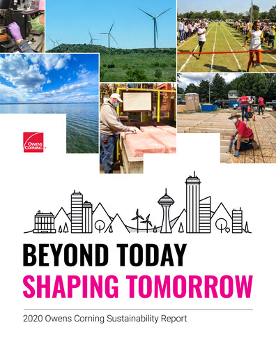 Thumbnail Owens Corning
 Sustainability Report 2020
