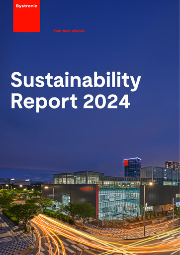 Thumbnail Bystronic AG Sustainability Report 2024