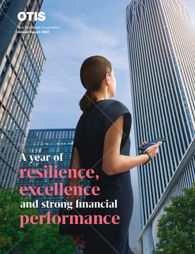 Thumbnail Otis Worldwide Annual Report 2022