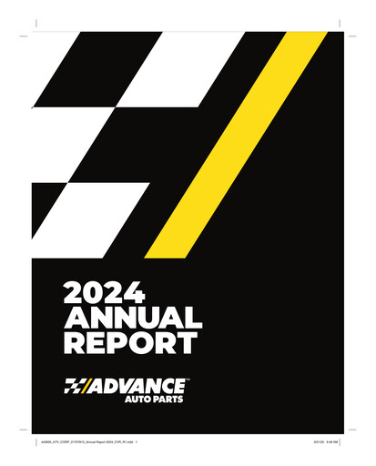 Miniature Advance Auto Parts
 Rapport annuel 2024