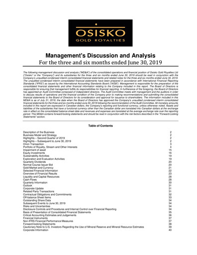 Thumbnail OR Royalties
 Quarterly Report 2019-q2