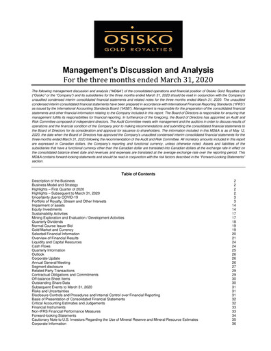 Thumbnail OR Royalties
 Quarterly Report 2020-q1