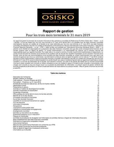 Thumbnail OR Royalties
 Quarterly Report 2019-q1