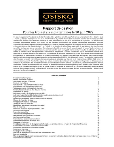 Thumbnail OR Royalties
 Quarterly Report 2022-q2