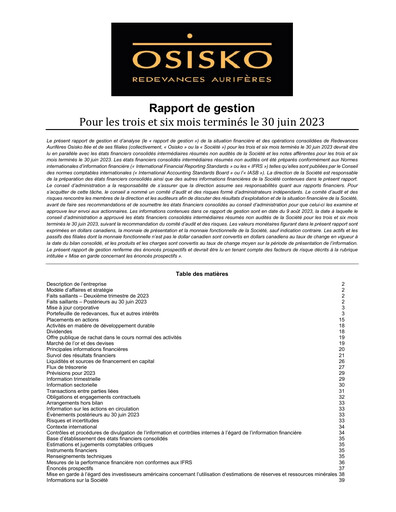 Thumbnail OR Royalties
 Quarterly Report 2023-q2