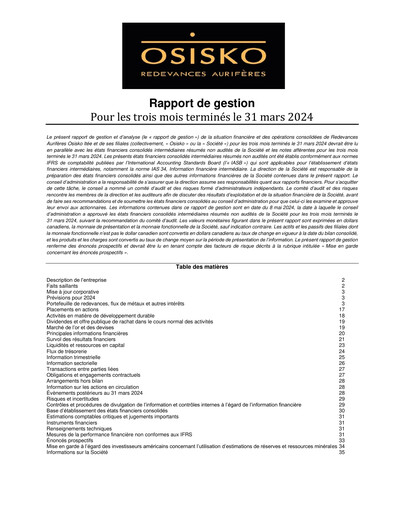 Thumbnail OR Royalties
 Quarterly Report 2024-q1