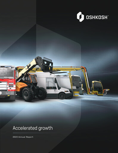 Thumbnail Oshkosh Corporation
 Annual Report 2023