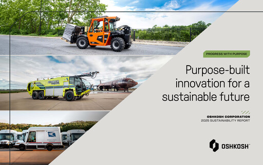Thumbnail Oshkosh Corporation
 Sustainability Report 2025