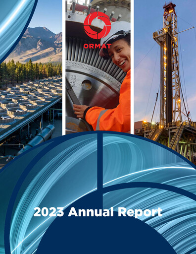 Thumbnail Ormat Technologies
 Annual Report 2023