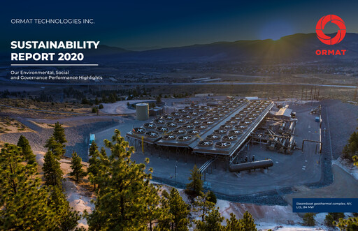 Thumbnail Ormat Technologies
 Sustainability Report 2020