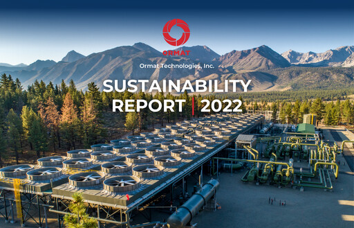 Thumbnail Ormat Technologies
 Sustainability Report 2022