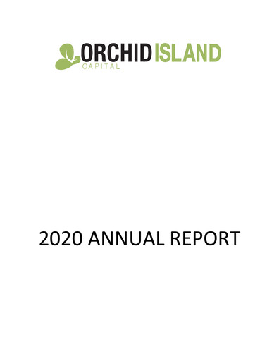 Thumbnail Orchid Island Capital
 Annual Report 2020