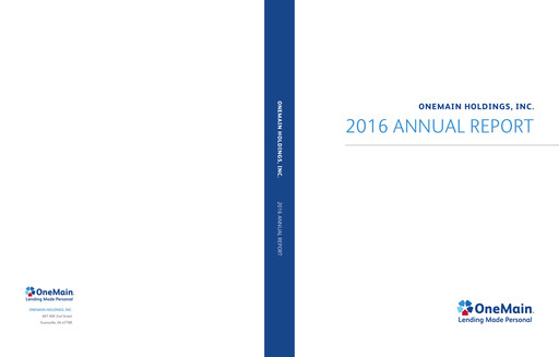 Vorschaubild OneMain Financial
 Jahresbericht 2016