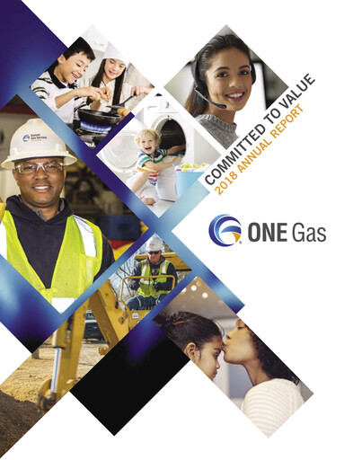 Thumbnail ONE Gas
 Annual Report 2018