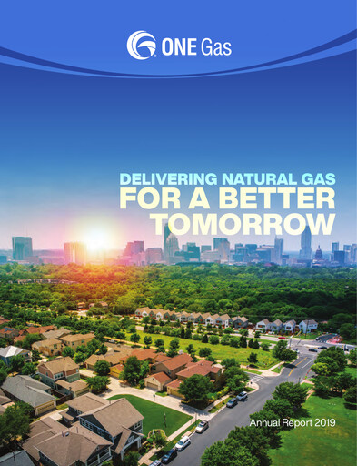 Thumbnail ONE Gas
 Annual Report 2019