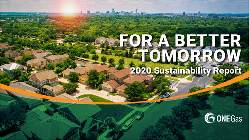 Thumbnail ONE Gas
 Sustainability Report 2019
