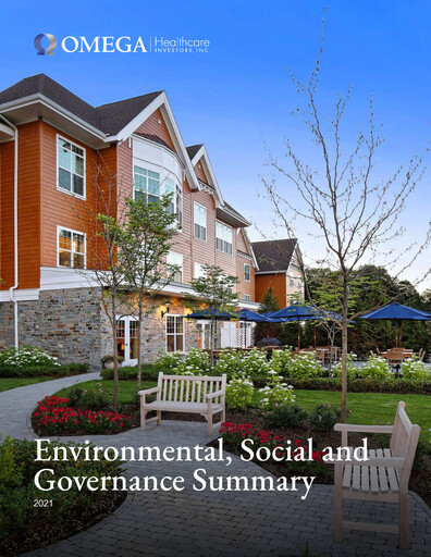 Thumbnail Omega Healthcare Investors ESG Report 2021