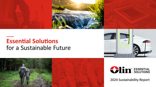 Miniature Olin Corporation Rapport de durabilité 2024