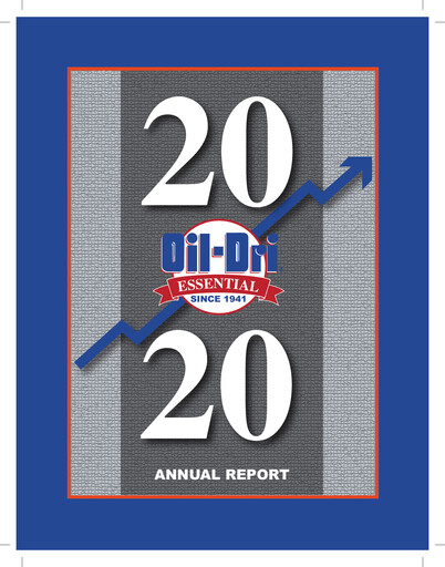 Thumbnail Oil-Dri Corporation Of America
 Annual Report 2020