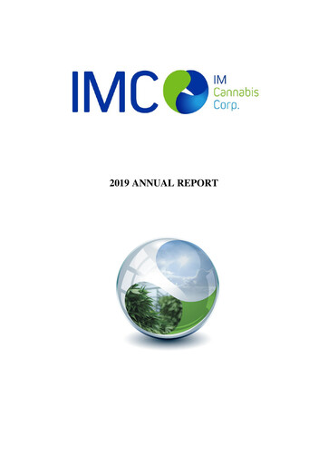 Thumbnail IM Cannabis Annual Report 2019