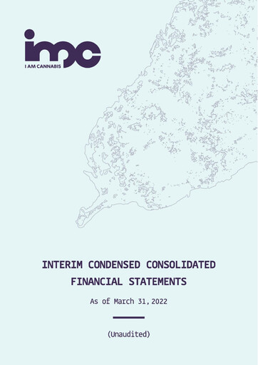 Thumbnail IM Cannabis Financial Statement 2022-q1