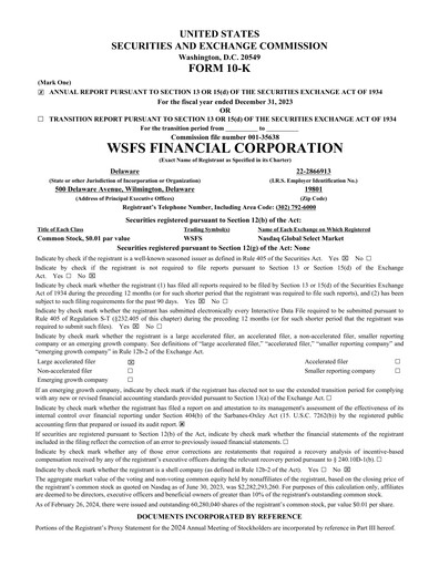 Vorschaubild WSFS Financial Finanzbericht 2023
