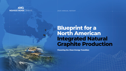Thumbnail Nouveau Monde Graphite Annual Report 2024