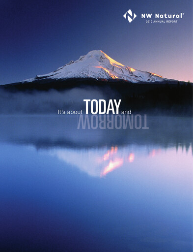 Thumbnail NW Natural Holdings Annual Report 2010