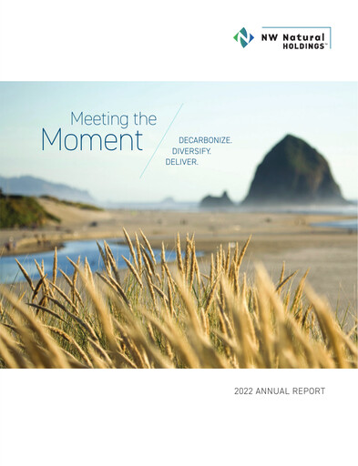 Thumbnail NW Natural Holdings Annual Report 2022