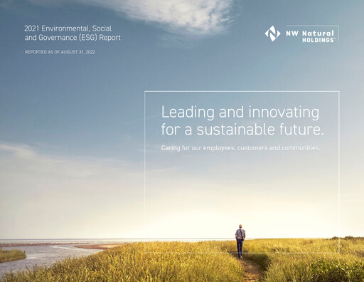 Thumbnail NW Natural Holdings ESG Report 2021