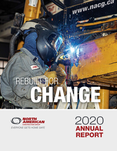 Thumbnail North American Construction Group Annual Report 2020