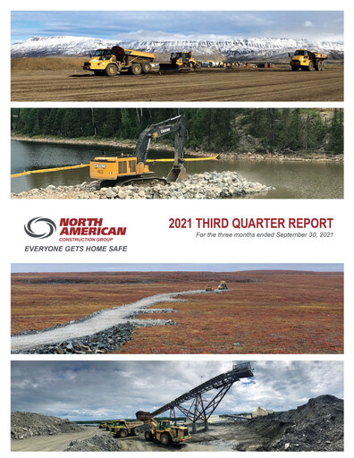 Thumbnail North American Construction Group Quarterly Report 2021-q3