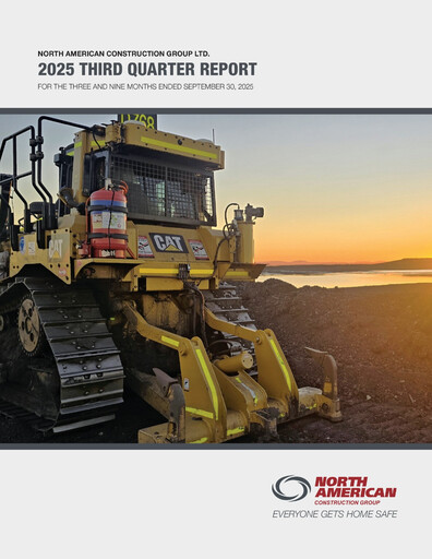 Thumbnail North American Construction Group Quarterly Report 2025-q3