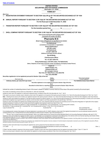 Thumbnail Pharvaris Annual Report 2022