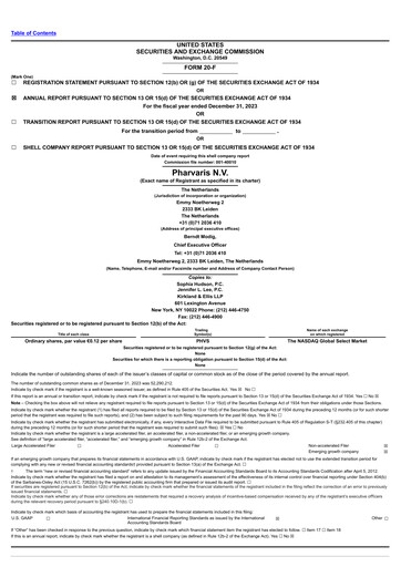 Thumbnail Pharvaris Annual Report 2023