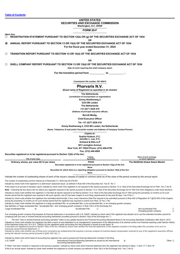 Thumbnail Pharvaris Annual Report 2024