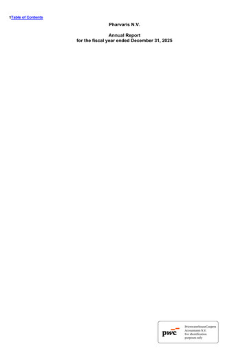 Thumbnail Pharvaris Financial Report 2025