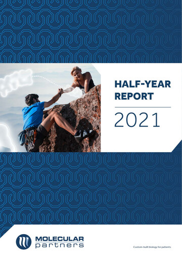 Thumbnail Molecular Partners Half-year Report 2021