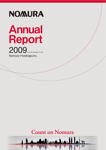 Miniature Nomura Holdings Rapport annuel 2009