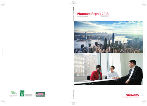 Miniature Nomura Holdings Rapport annuel 2018