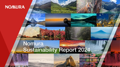 Thumbnail Nomura Holdings Sustainability Report 2024