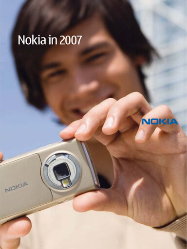 Thumbnail Nokia Annual Report 2007