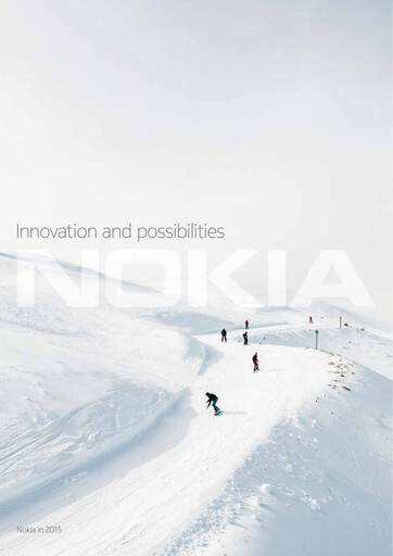 Thumbnail Nokia Annual Report 2015